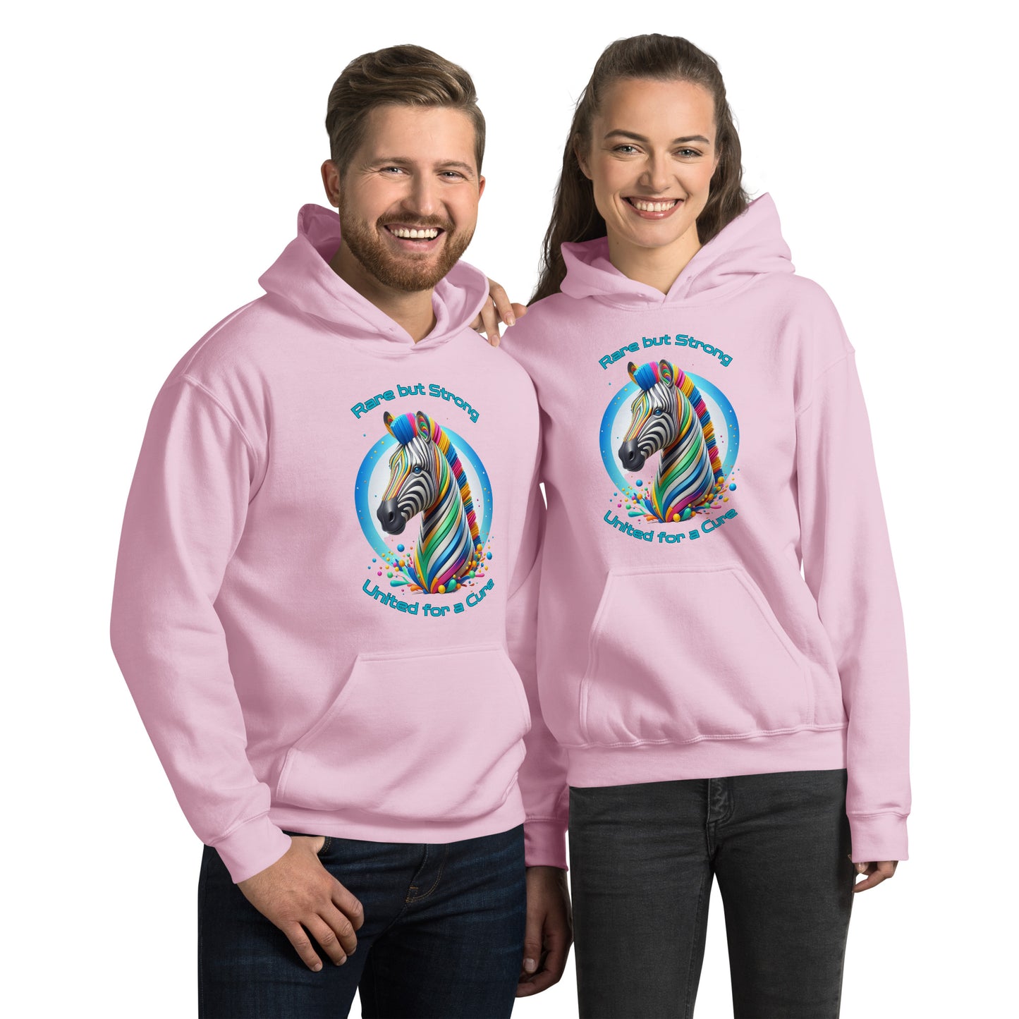 Rare but Strong United for a Cure Unisex Hoodie