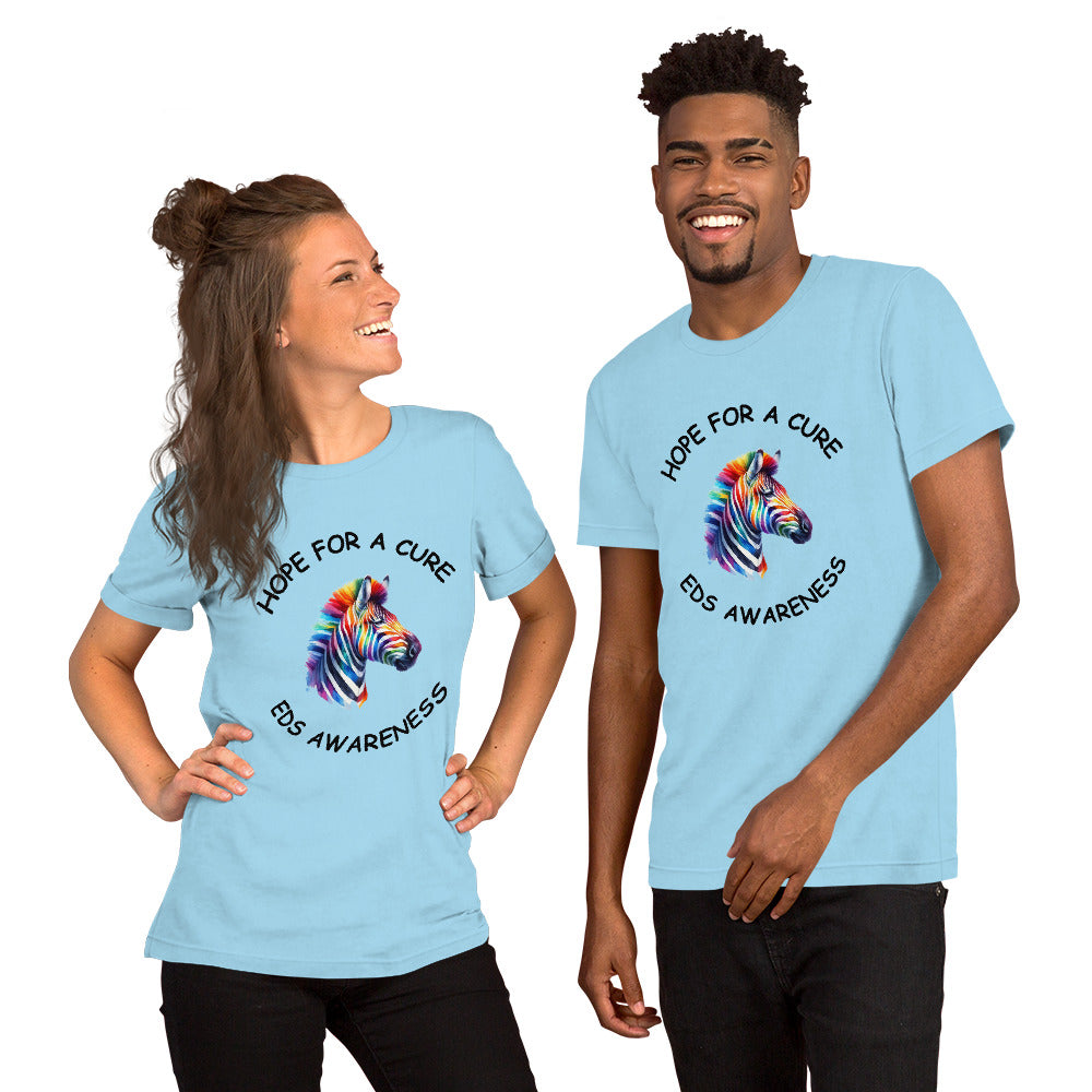 Hope for a Cure EDS Awareness Unisex t-shirt