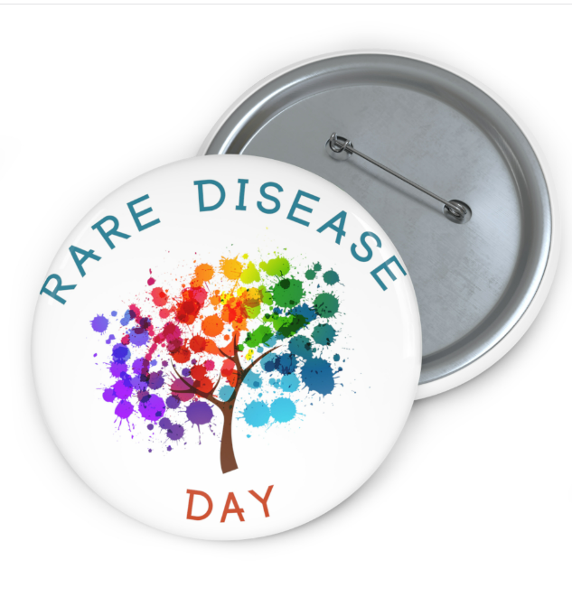 Rare Disease Day Pins