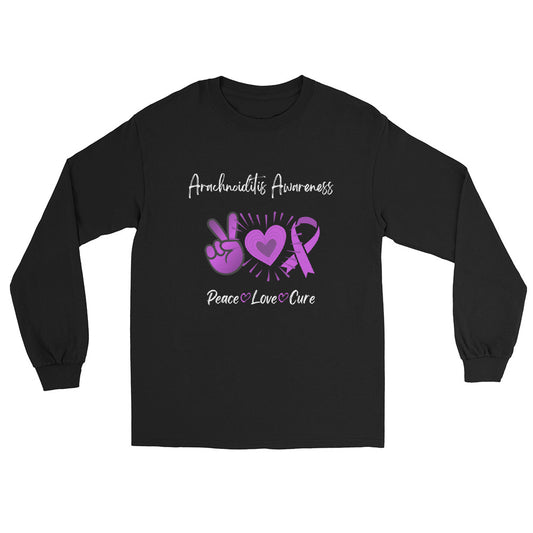 Peace-Love-Cure Unisex Long Sleeve Shirt