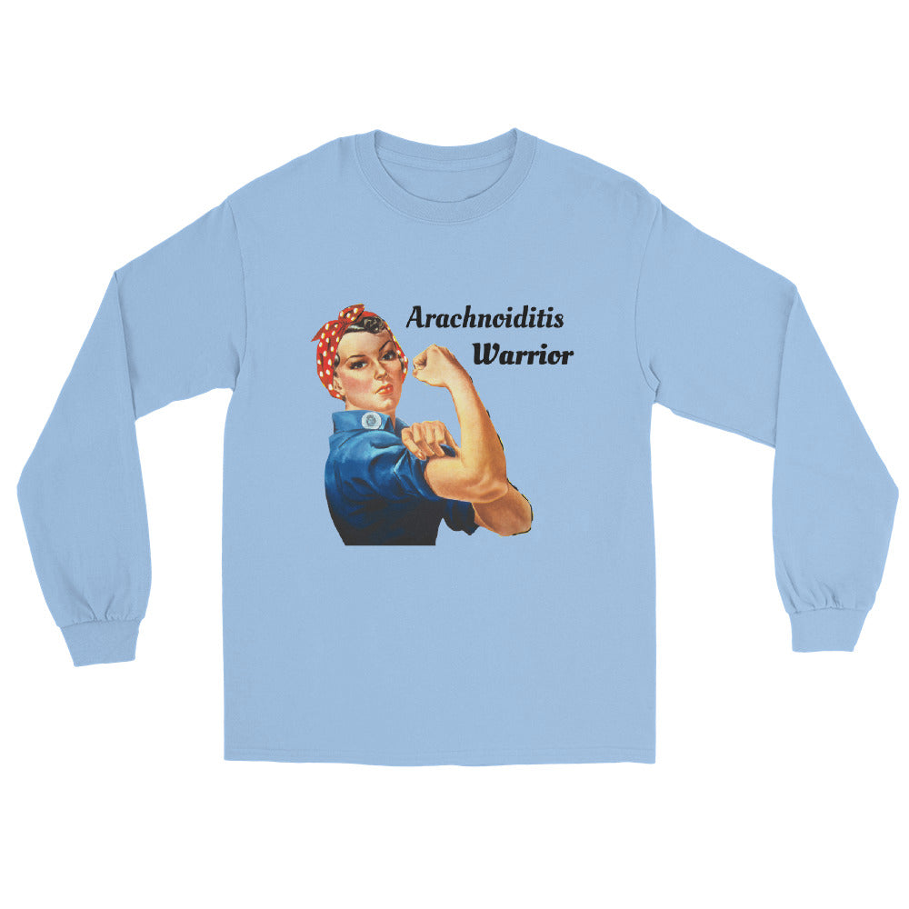 Arachnoiditis Warrior Rosie Riviter Long Sleeve Shirt