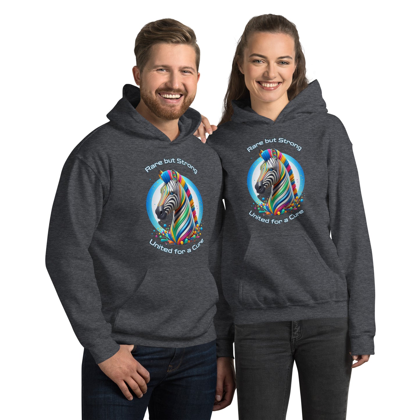 Rare but Strong United for a Cure Unisex Hoodie