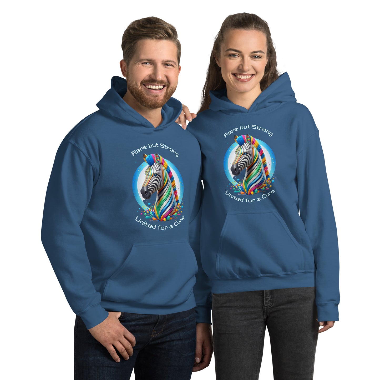 Rare but Strong United for a Cure Unisex Hoodie