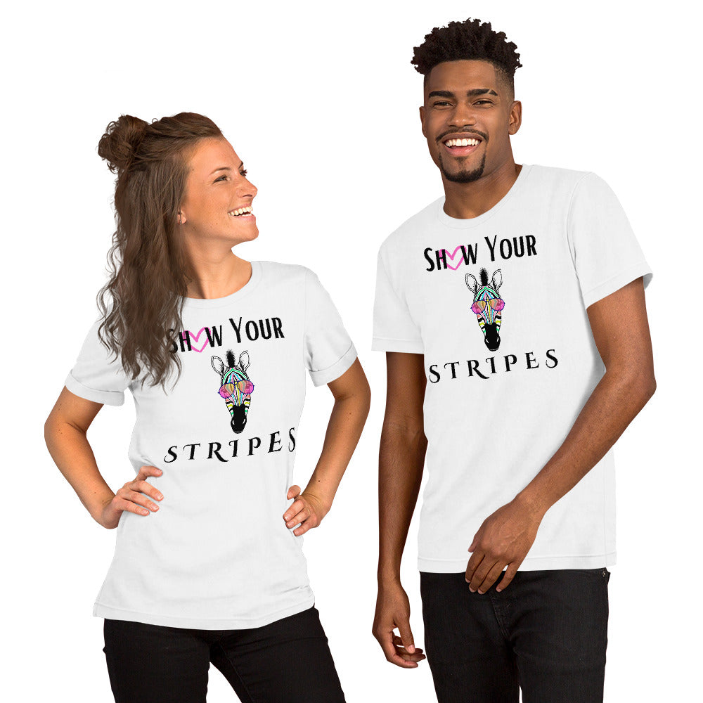 Show Your Stripes Unisex t-shirt